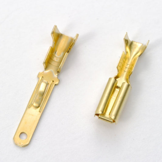 terminali capicorda piatti, 110-TYPE, set di 30