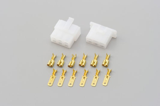 conettore, locking type 6pin, 250-TYPE
