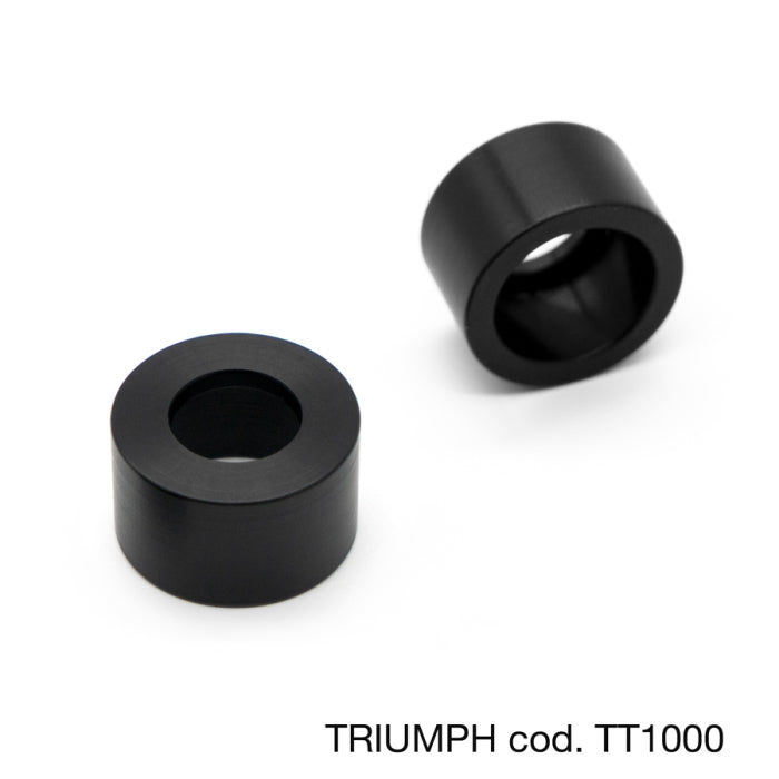 ADATTATORE MANUBRIO TRIUMPH (coppia) - barracuda Motorbike Triumph STREET TWIN 15-21,barracuda Motorbike Triumph Bonneville T-120 16-19,barracuda Motorbike Triumph STREET TRIPLE Street Triple 765 2017 ‚Üí,barracuda Motorbike Triumph TRIDENT 660
