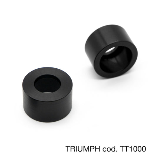ADATTATORE MANUBRIO TRIUMPH (coppia) - barracuda Motorbike Triumph STREET TWIN 15-21,barracuda Motorbike Triumph Bonneville T-120 16-19,barracuda Motorbike Triumph STREET TRIPLE Street Triple 765 2017 ‚Üí,barracuda Motorbike Triumph TRIDENT 660