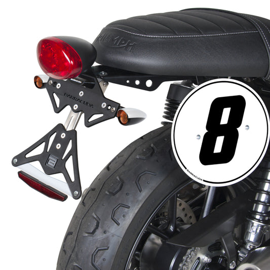 KIT PORTATARGA - barracuda Motorbike Triumph STREET TWIN 15-21