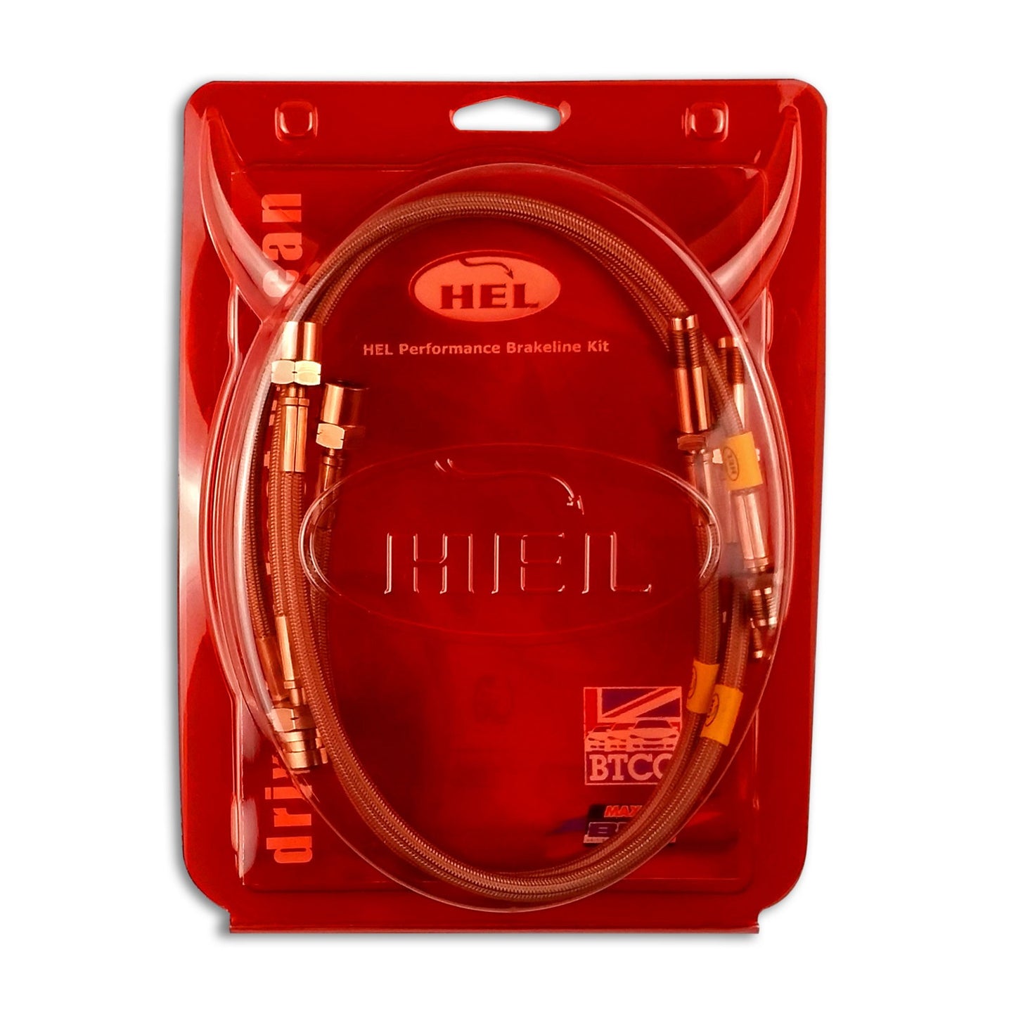 Tubi freno in treccia per Yamaha FZ1-N Fazer 2006 - 2010 (Kit 2 tubi anteriori) [Colore rivestimento - Rosso]