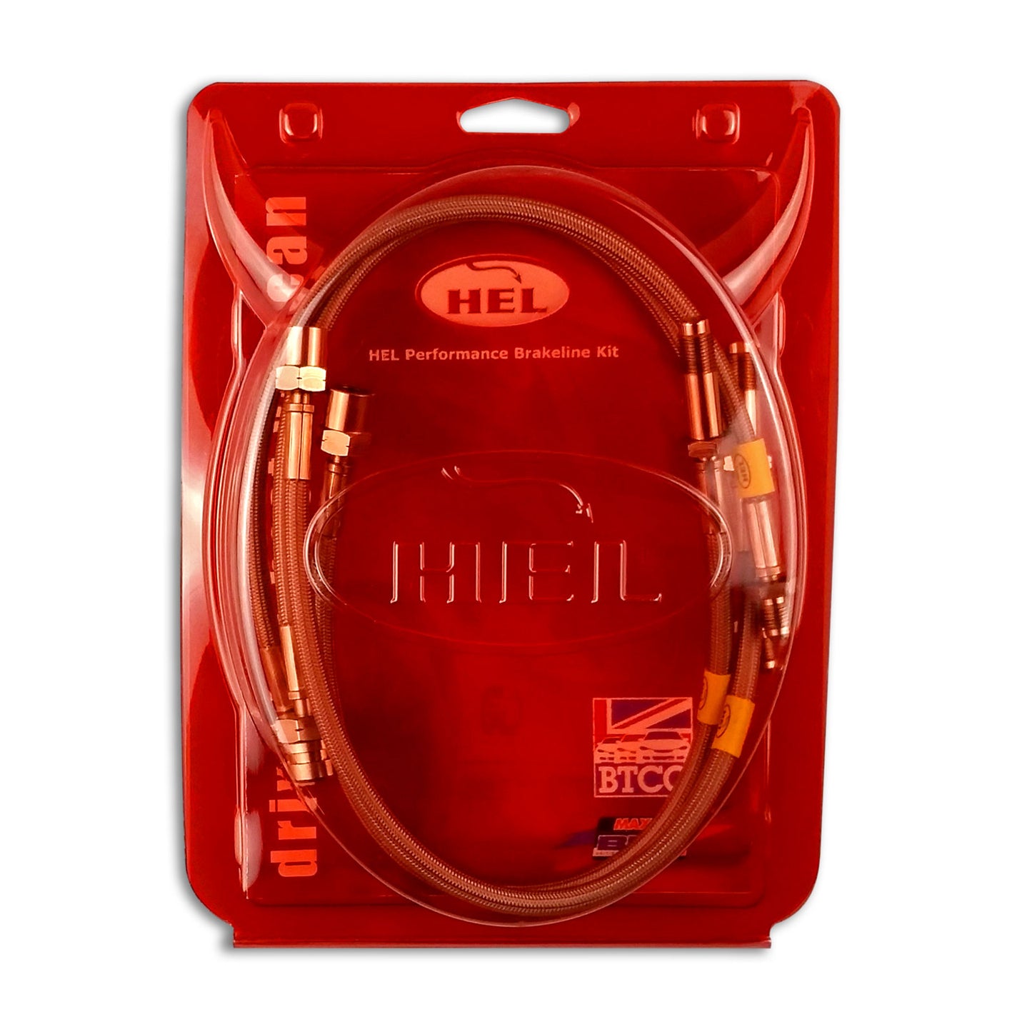 Tubi freno in treccia per Yamaha YZF-R3 ABS 2015 - 2017 (Kit 6 tubi) [Colore rivestimento - Rosso]