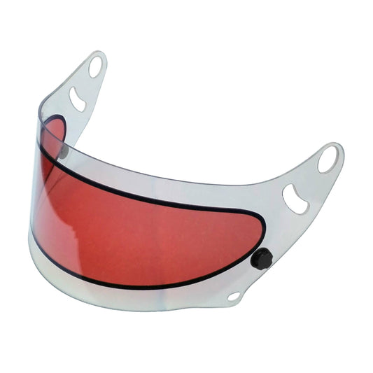 Visiera compatibile con caschi ARAI® CK-6, antigraffio 2mm Inserto antifog/rain arancio