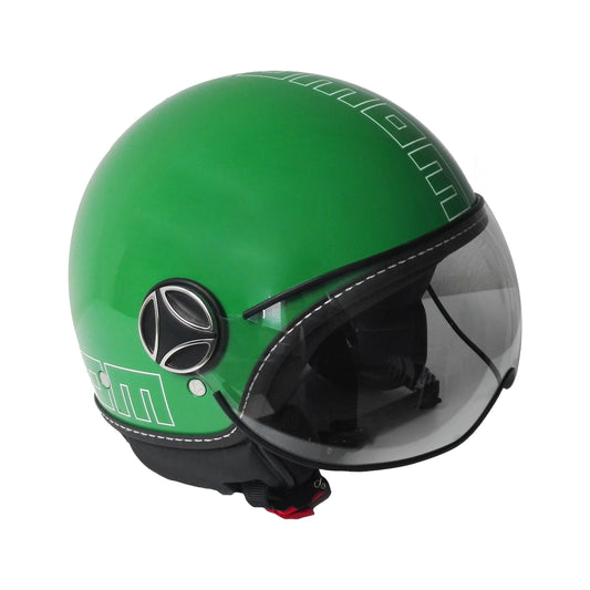 Visiera compatibile con caschi MOMO DESIGN® antigraffio 1,5mm Specchiata verde